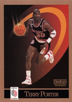 1990-91 SkyBox #238 Terry Porter Front