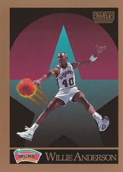 1990-91 SkyBox #252 Willie Anderson Front