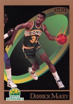 1990-91 SkyBox #270 Derrick McKey Front