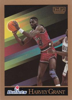 1990-91 SkyBox #288 Harvey Grant Front