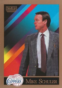 1990-91 SkyBox #312 Mike Schuler Front