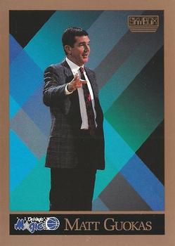 1990-91 SkyBox #319 Matt Guokas Front