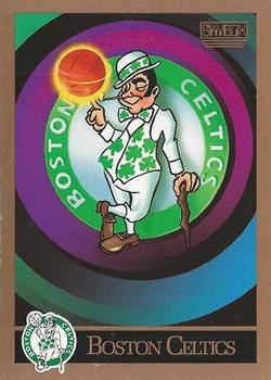 1990-91 SkyBox #329 Boston Celtics Front