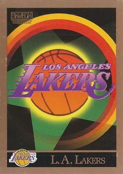 1990-91 SkyBox #340 Los Angeles Lakers Front