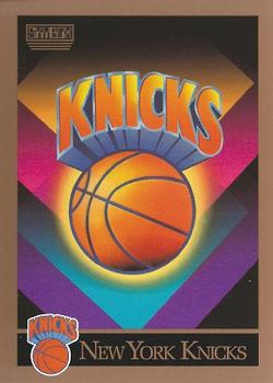 1990-91 SkyBox #345 New York Knicks Front