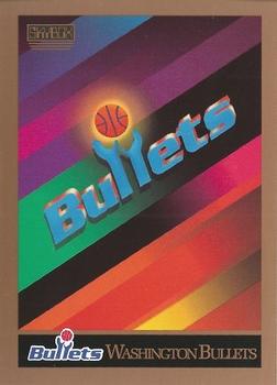 1990-91 SkyBox #354 Washington Bullets Front