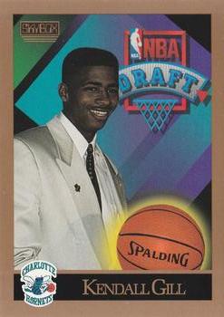 1990-91 SkyBox #356 Kendall Gill Front