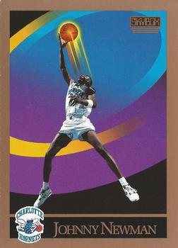 1990-91 SkyBox #370 Johnny Newman Front