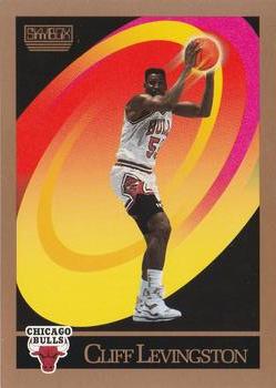 1990-91 SkyBox #372 Cliff Levingston Front