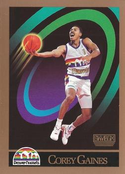 1990-91 SkyBox #379 Corey Gaines Front