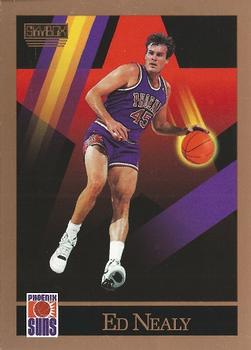1990-91 SkyBox #406 Ed Nealy Front