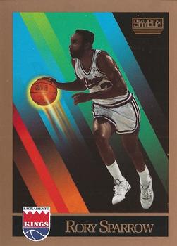 1990-91 SkyBox #411 Rory Sparrow Front