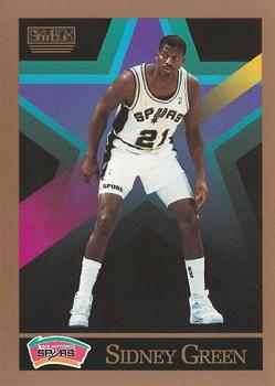 1990-91 SkyBox #413 Sidney Green Front