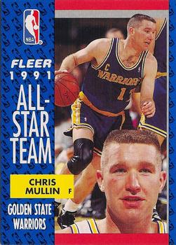 1991-92 Fleer #218 Chris Mullin Front