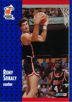 1991-92 Fleer #112 Rony Seikaly Front