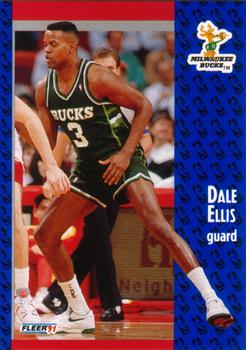 1991-92 Fleer #114 Dale Ellis Front