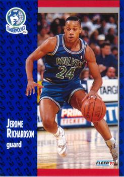 1991-92 Fleer #125 Jerome Richardson Front