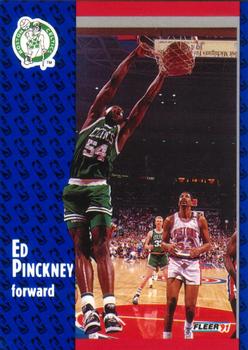 1991-92 Fleer #15 Ed Pinckney Front