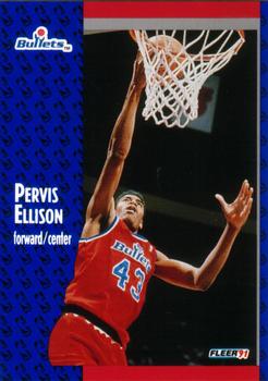 1991-92 Fleer #205 Pervis Ellison Front