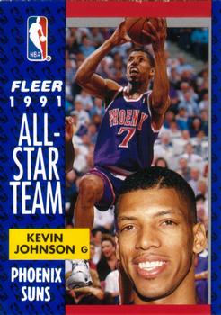 1991-92 Fleer #210 Kevin Johnson Front