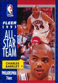 1991-92 Fleer #213 Charles Barkley Front
