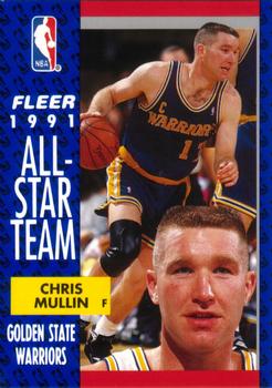 1991-92 Fleer #218 Chris Mullin Front