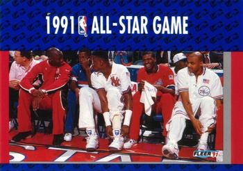 1991-92 Fleer #233 1991 All-Star Game Front