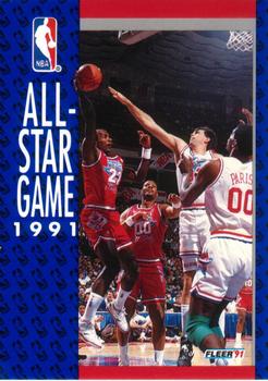 1991-92 Fleer #234 1991 All-Star Game Front