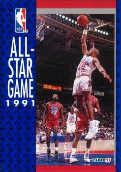1991-92 Fleer #235 1991 All-Star Game Front
