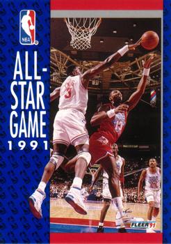 1991-92 Fleer #236 1991 All-Star Game Front