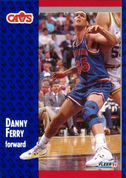 1991-92 Fleer #36 Danny Ferry Front