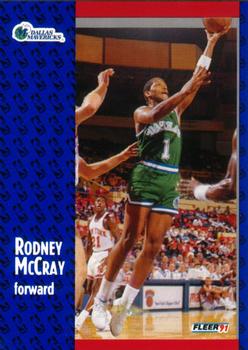 1991-92 Fleer #46 Rodney McCray Front