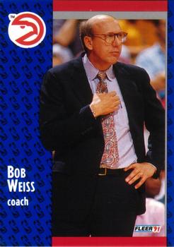 1991-92 Fleer #5 Bob Weiss Front