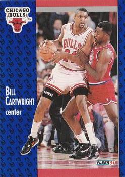 1991-92 Fleer #26 Bill Cartwright Front