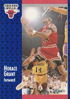 1991-92 Fleer #27 Horace Grant Front