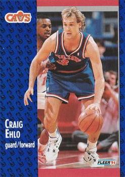 1991-92 Fleer #35 Craig Ehlo Front