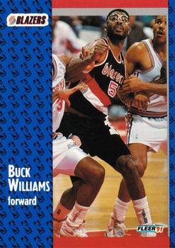 1991-92 Fleer #173 Buck Williams Front