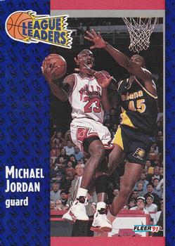 1991-92 Fleer #220 Michael Jordan Front