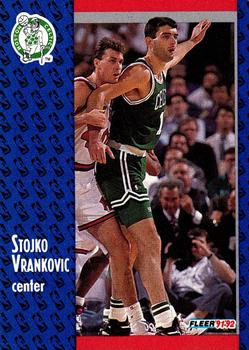 1991-92 Fleer #251 Stojko Vrankovic Front