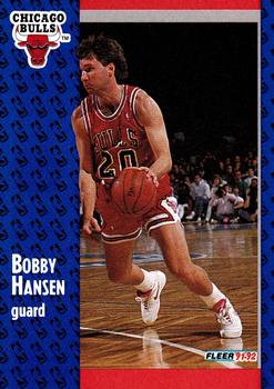 1991-92 Fleer #256 Bobby Hansen Front