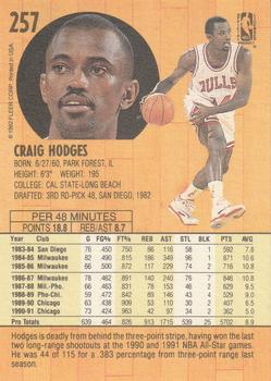 1991-92 Fleer #257 Craig Hodges Back