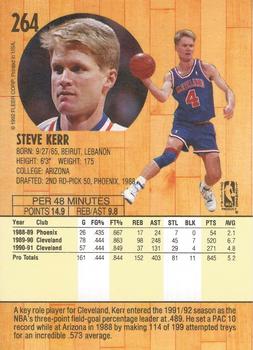 1991-92 Fleer #264 Steve Kerr Back