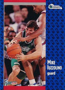 1991-92 Fleer #269 Mike Iuzzolino Front