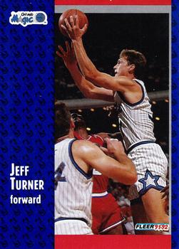 1991-92 Fleer #332 Jeff Turner Front
