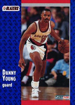 1991-92 Fleer #346 Danny Young Front