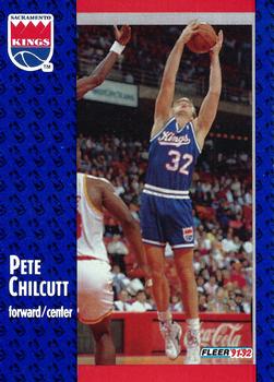 1991-92 Fleer #348 Pete Chilcutt Front