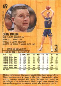 1991-92 Fleer #69 Chris Mullin Back