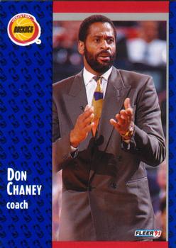 1991-92 Fleer #73 Don Chaney Front