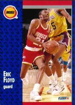 1991-92 Fleer #74 Eric Floyd Front