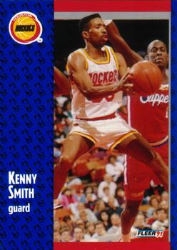 1991-92 Fleer #78 Kenny Smith Front
